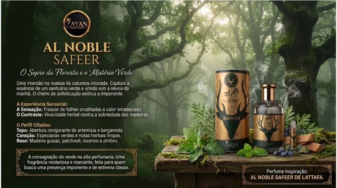 PERFUME ÁRABE (DUPE) AL NOBLE SAFEER 100ml - Foto 2