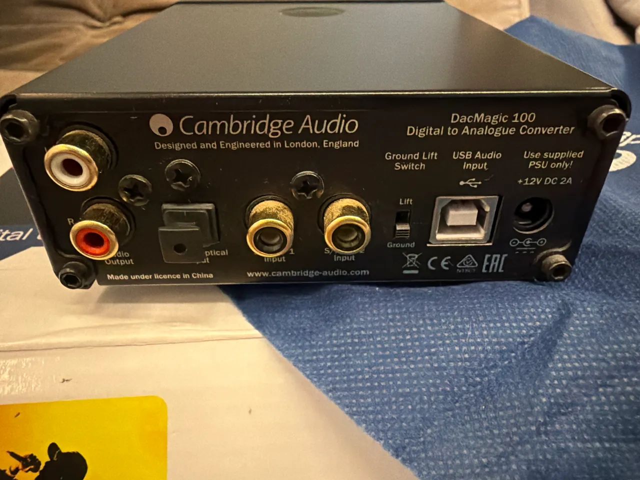 Vendo DAC DacMagic Cambridge Audio cor preta - Foto 3