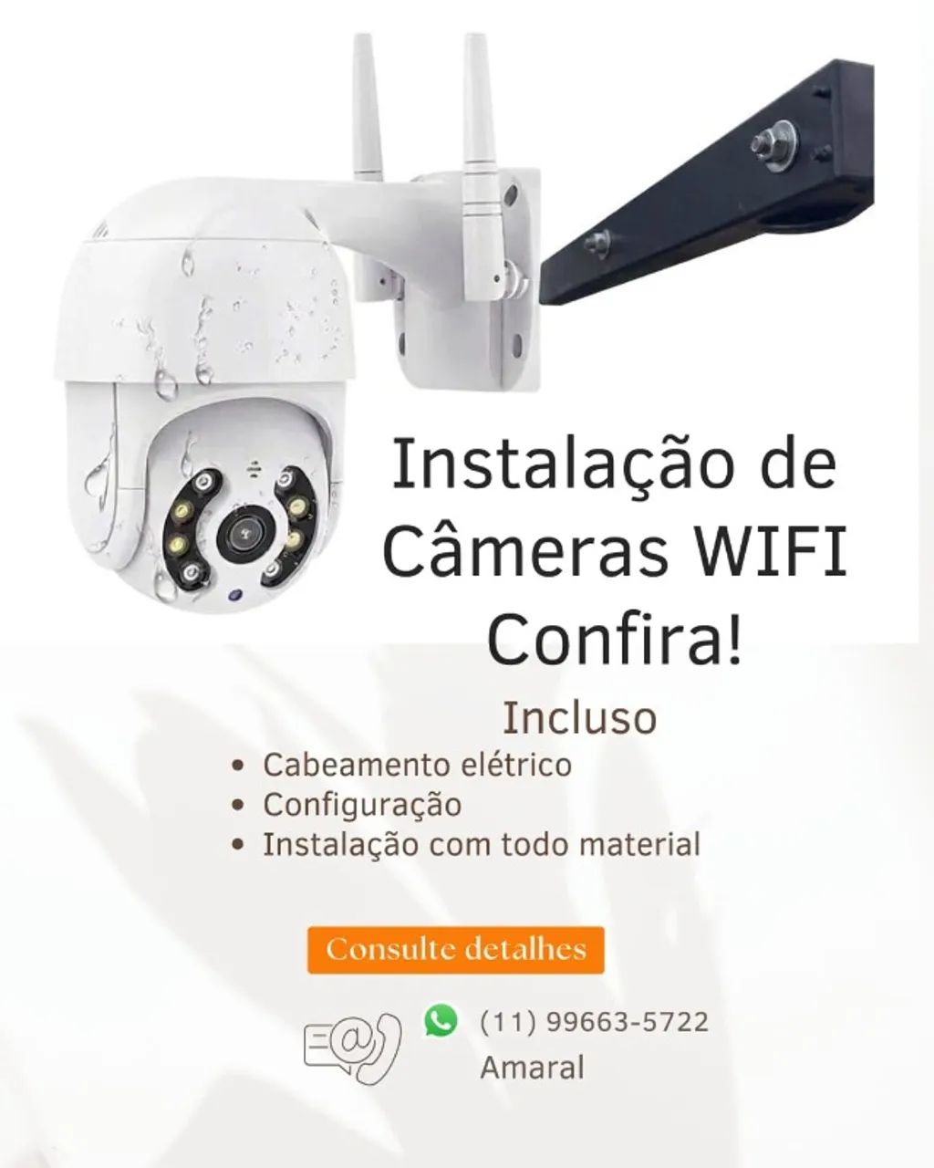 Instalação de Câmeras Wifi 