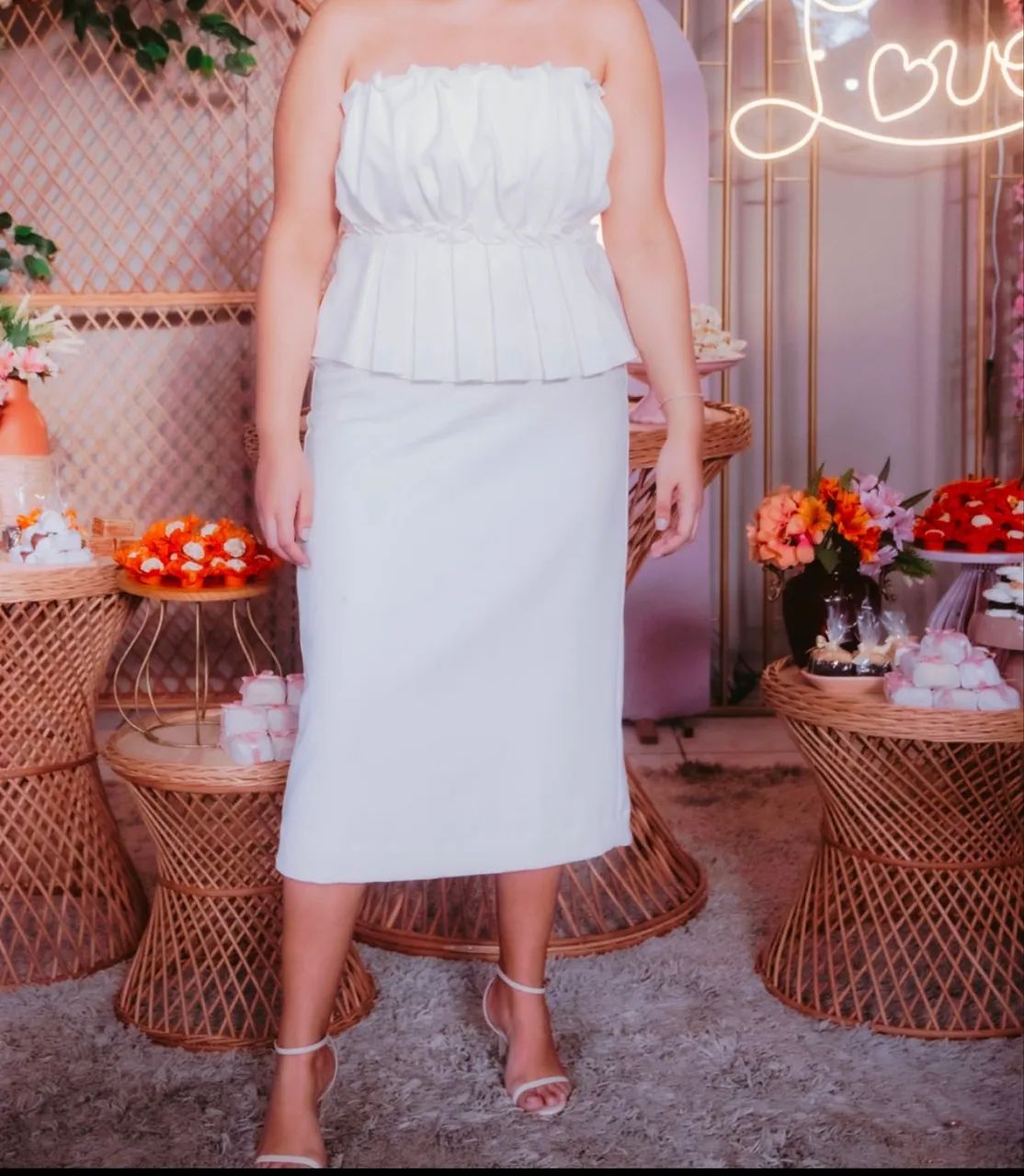 Vestido branco de noiva