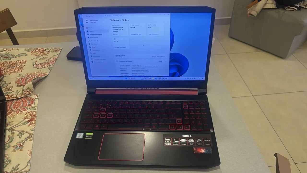 Nootbook Acer nitro V - Foto 3