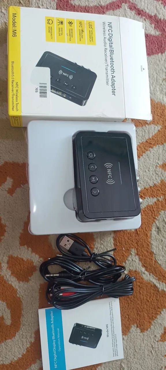 ADAPTADOR BLUETOOTH E NFC COM CONTROLE REMOTO.  - Foto 3