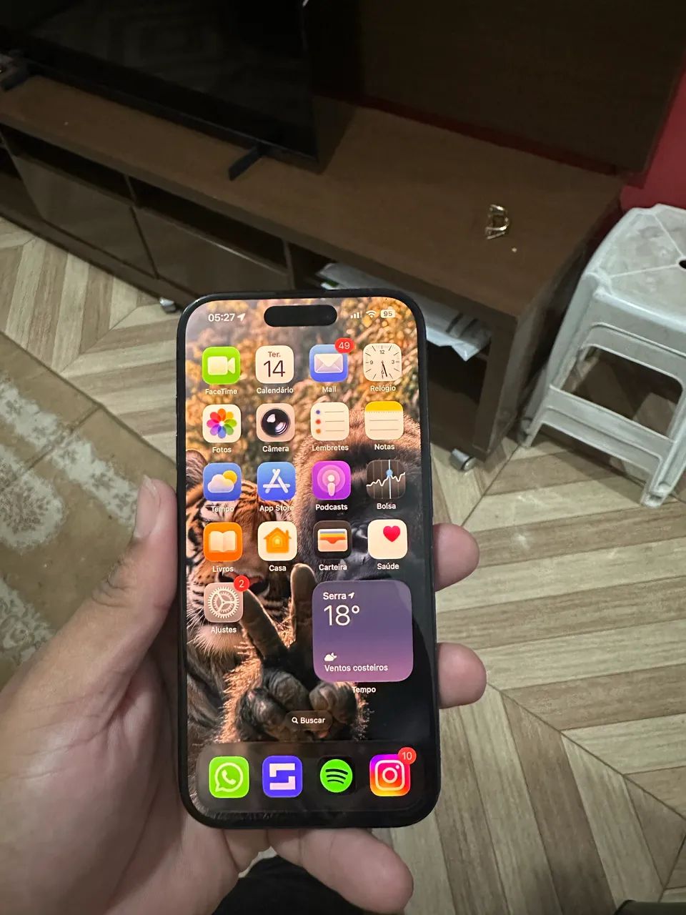 iPhone 15 pro muito bem conservado! - Foto 4