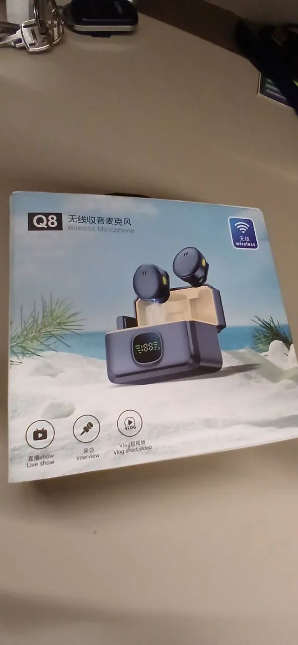 Estabilizador Gimbal e microfone - Foto 5