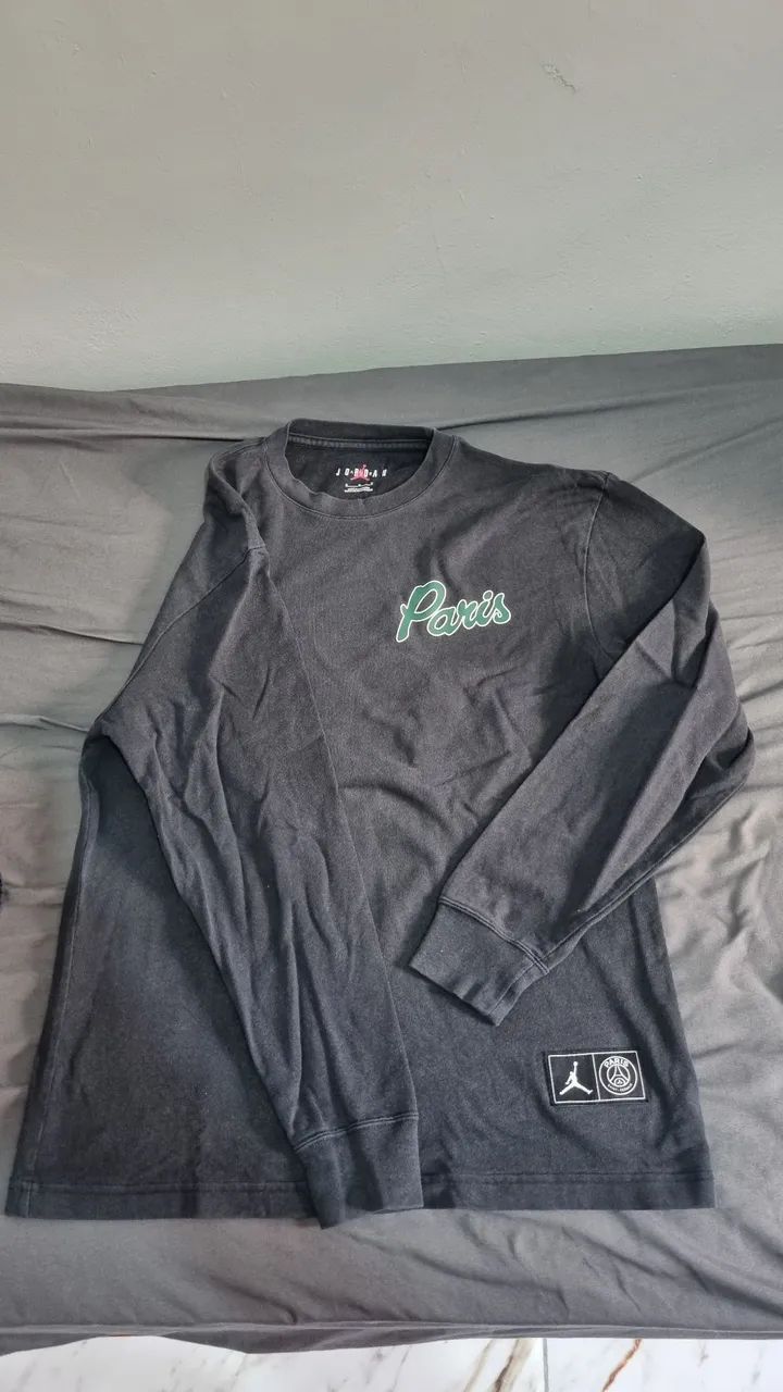 Camisa PSG x Jordan Manga Longa - Foto 3