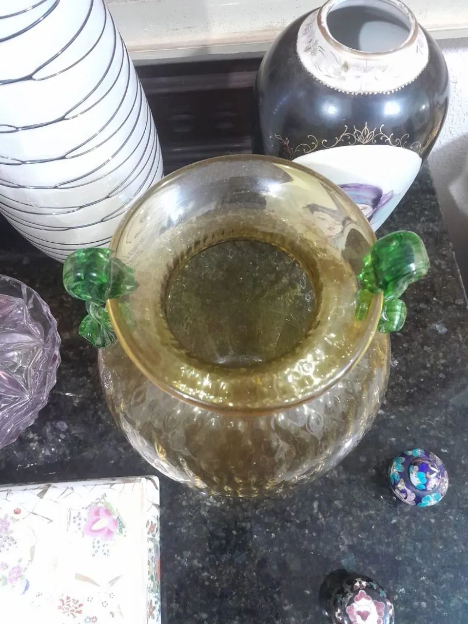 Vaso em vidro murano - Foto 3