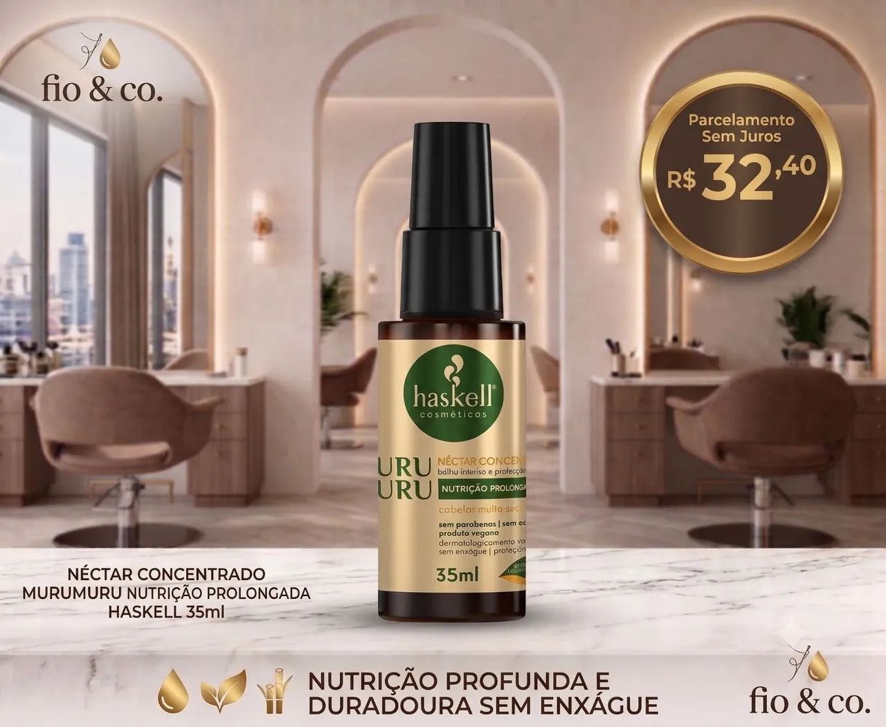 Néctar Concentrado Muru Muru Haskell 35g