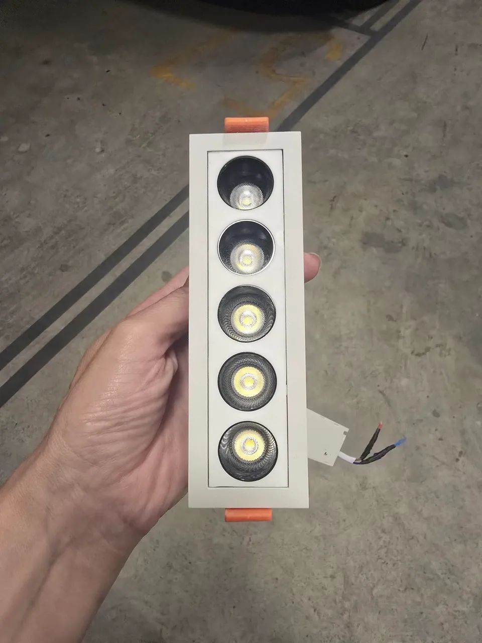 Picco 5 led spot embutido
