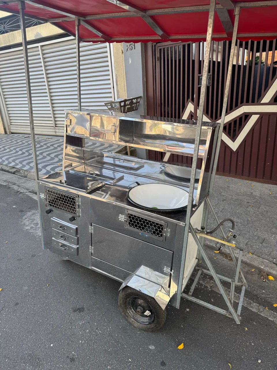 Carrinho acarajé 