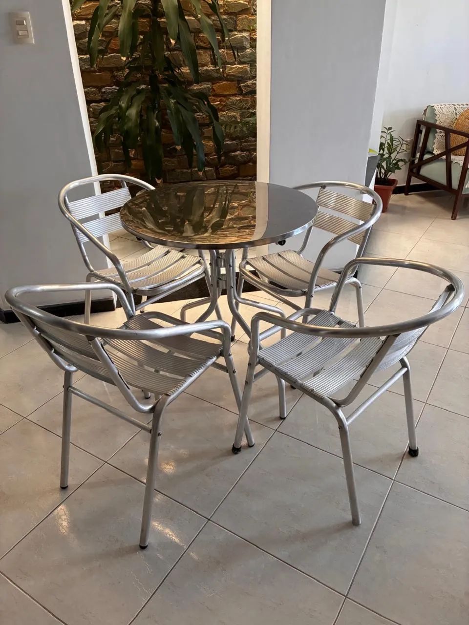 Mesa de jardim