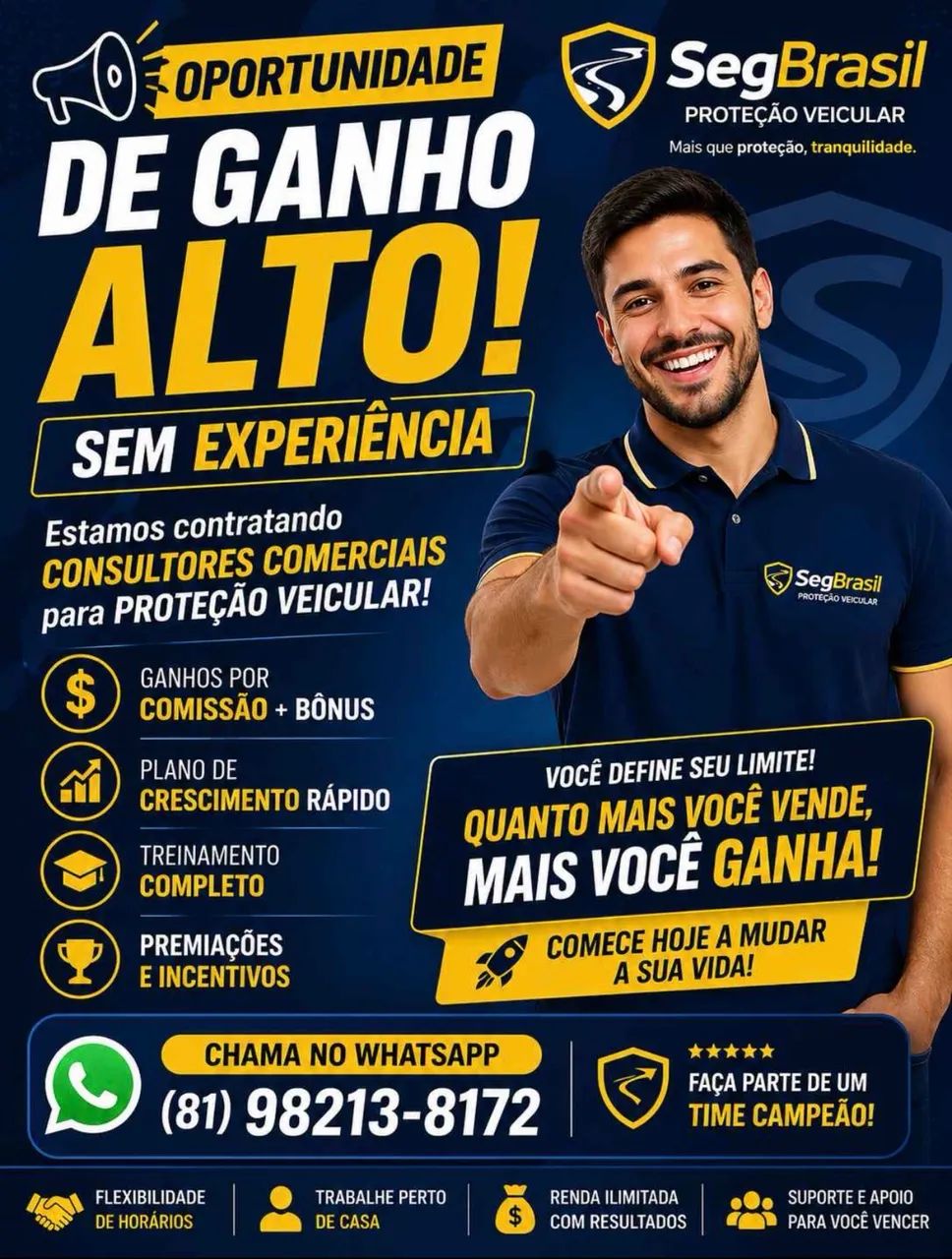 Oportunidade de renda extra 
