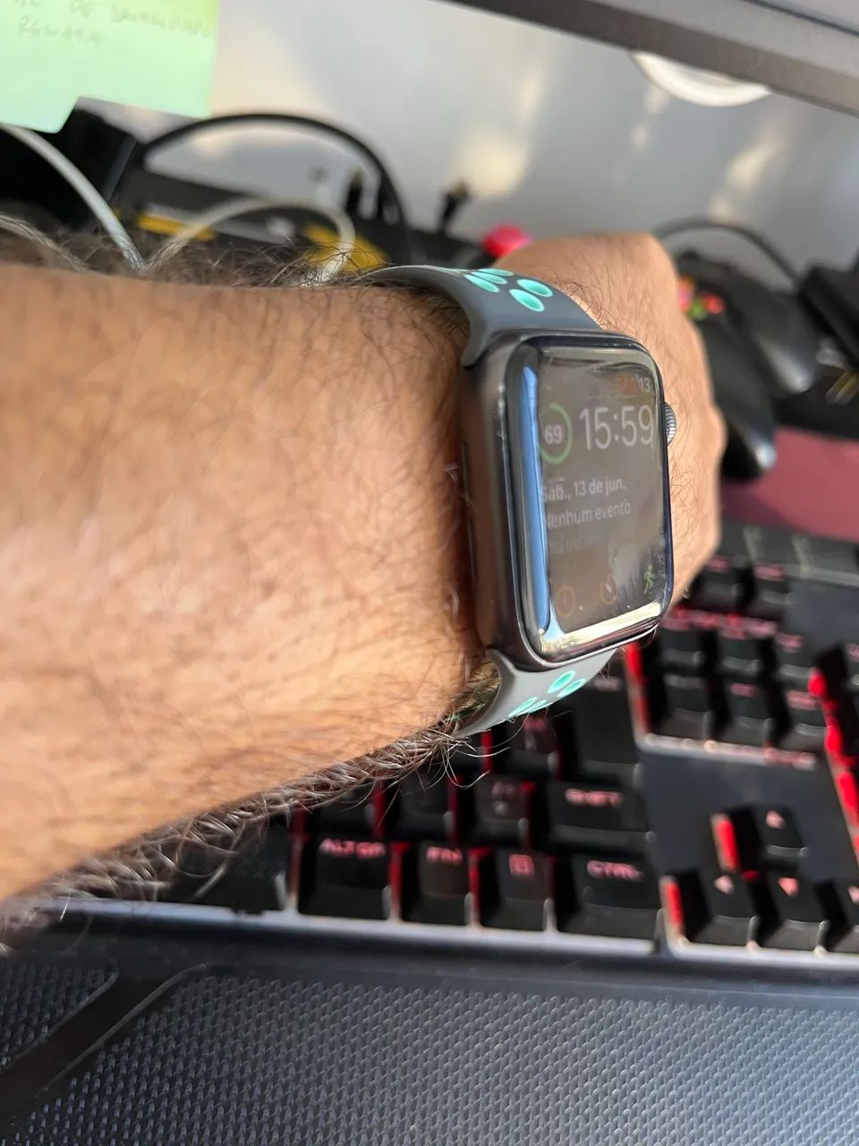Apple watch SE 40mm GPS+LTE (com caixa) - Foto 5
