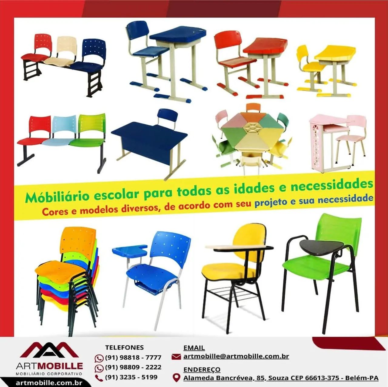 Mobiliário escolar  - Foto 2