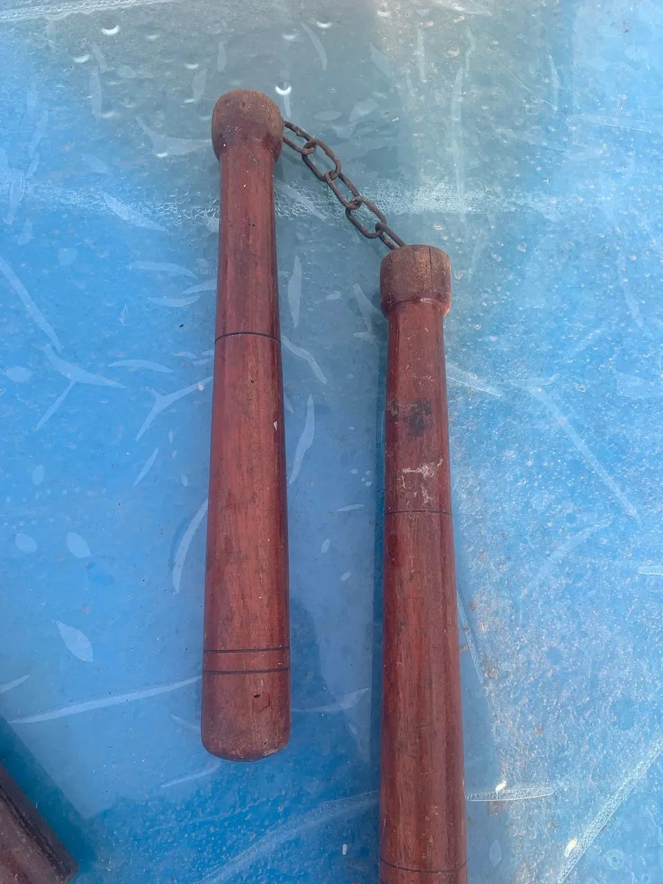 Nunchaku de Madeira - Ótimo pTreino e Coleção