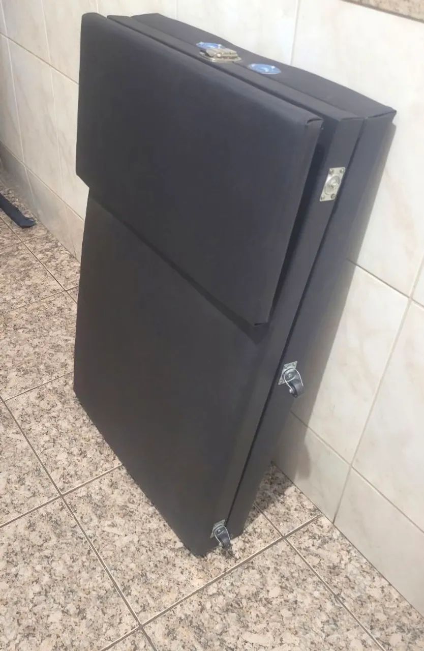 Maca portátil dobrável com rodinhas  - Foto 3