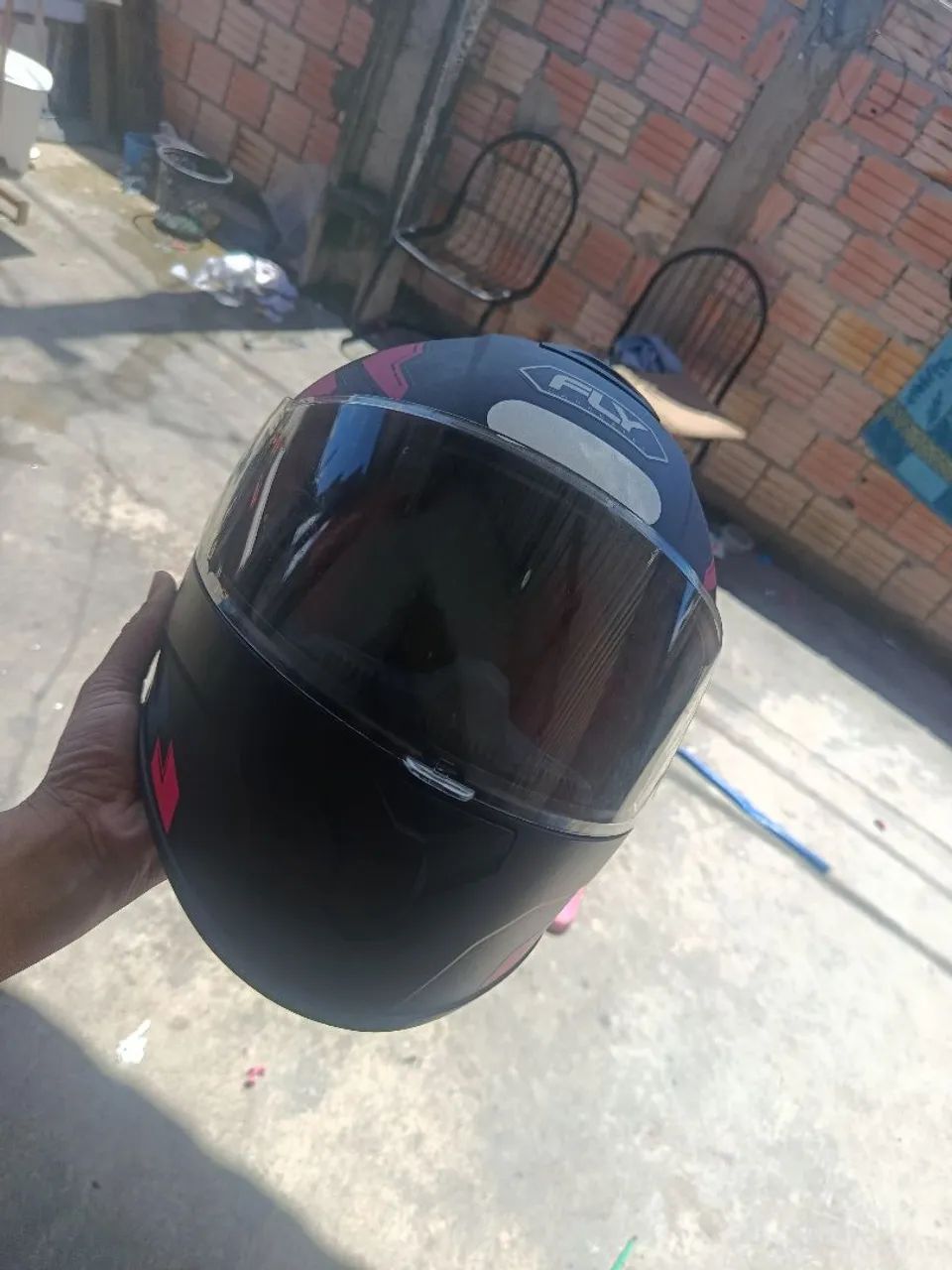 Capacete FLY Semi novo - Foto 4