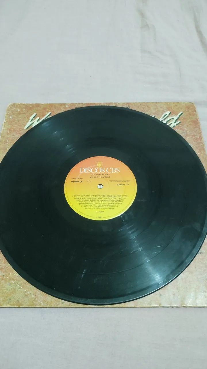 Vinil LP We Are The World  - Foto 5