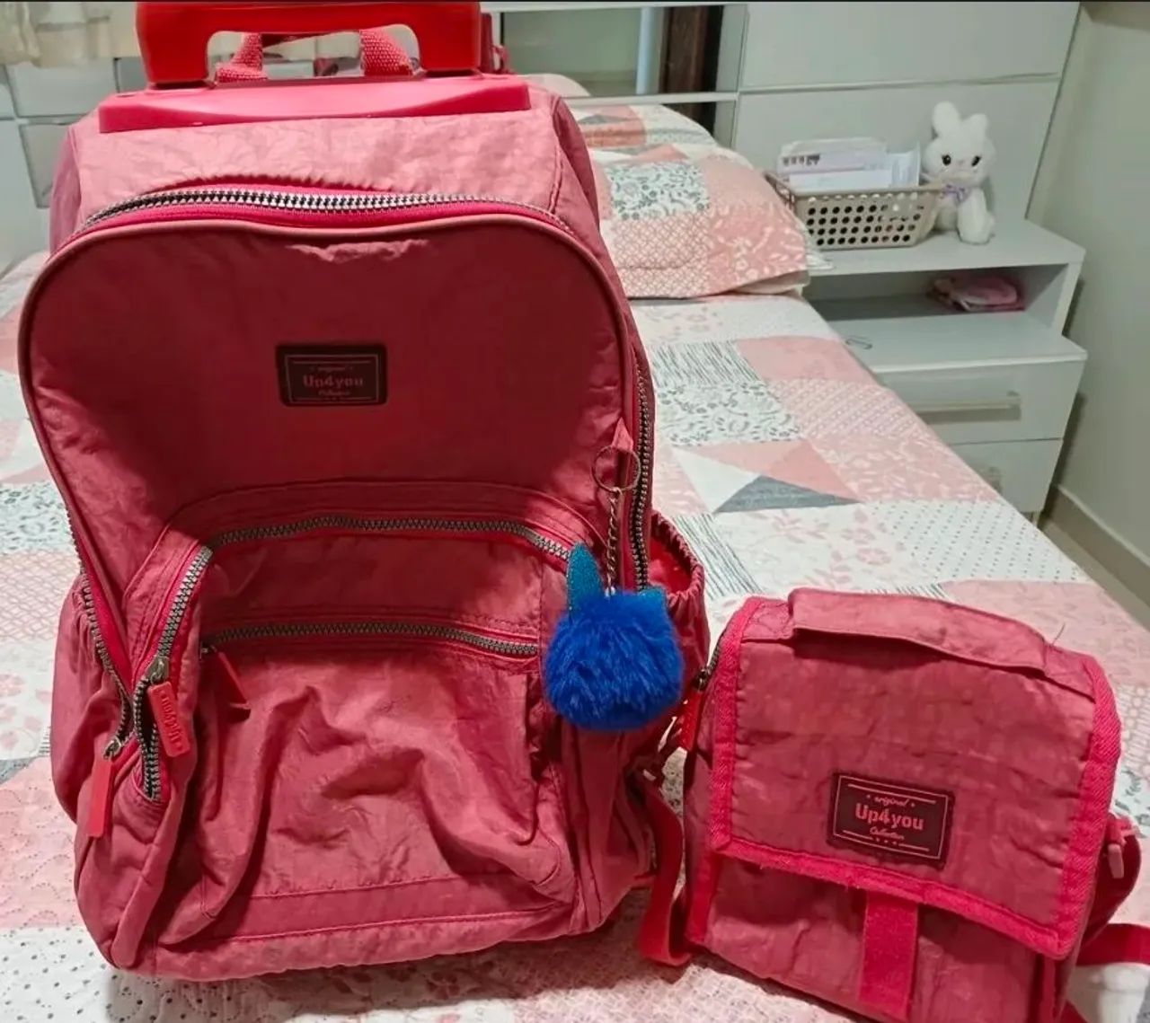 Kit bolsa de carrinho e lancheira  - Foto 2