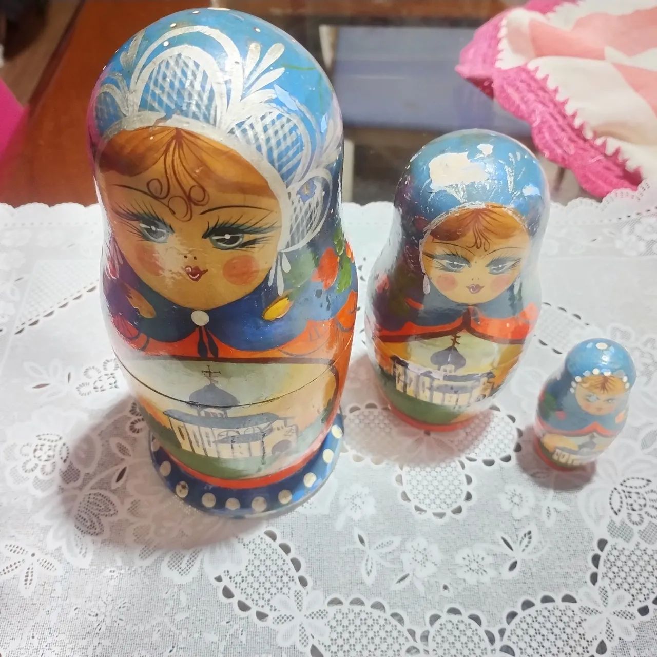 Boneca Russa Matrioska antiguidades  - Foto 3
