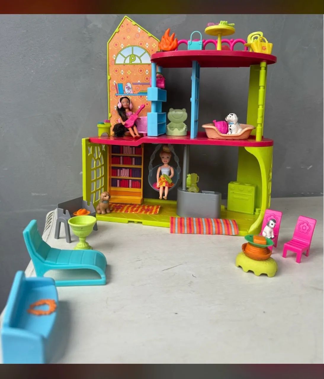 casinha da polly com vários acessórios  - Foto 2