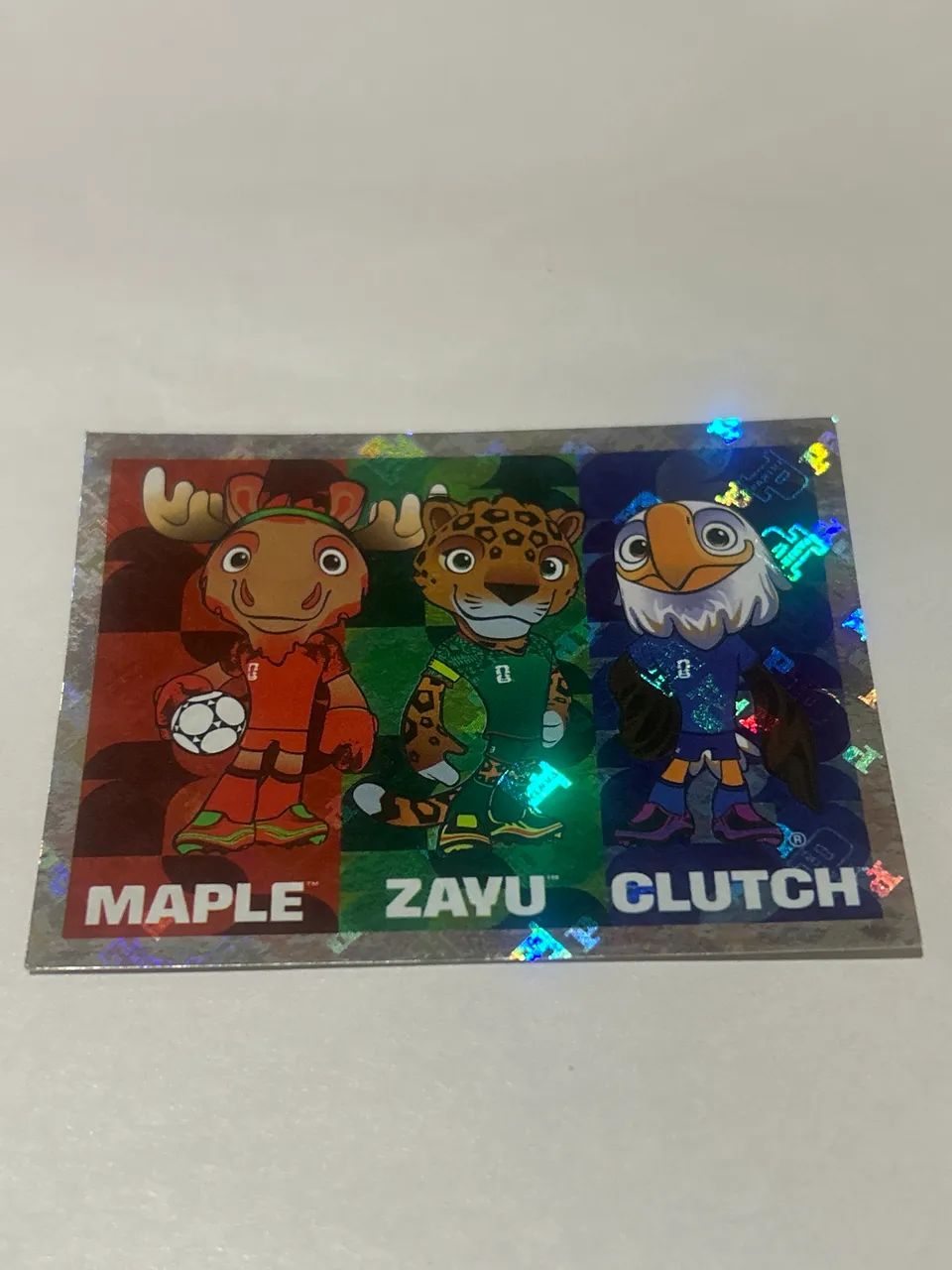 Figurinha FWC 3 Mascotes da copa - Foto 2