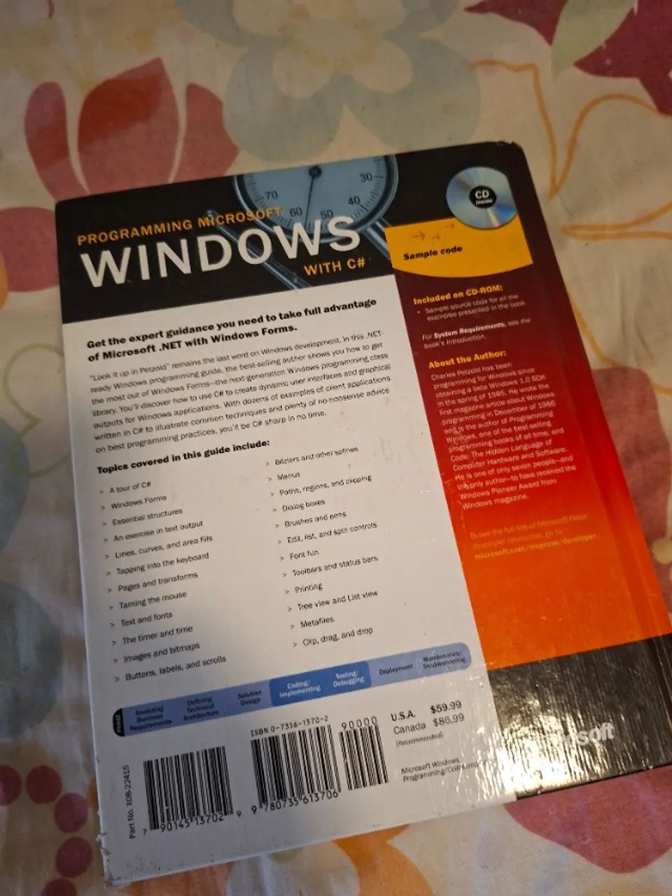Livro C# em inglês (Programming Microsoft Windows Windows C#) - Foto 3