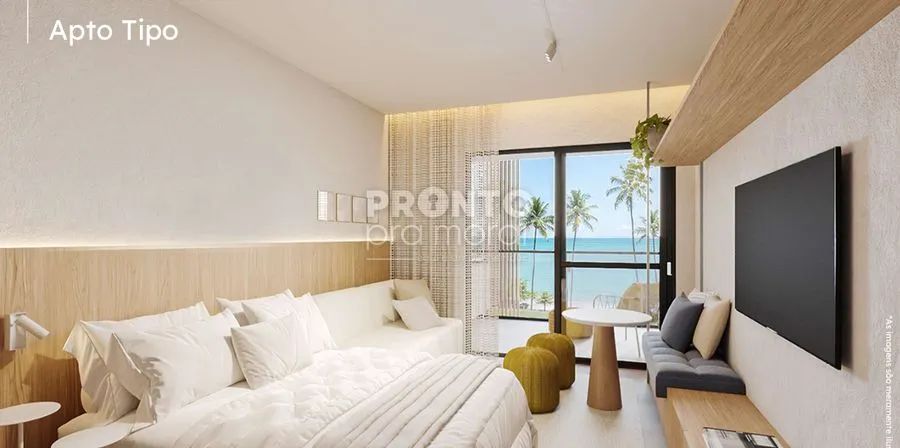 Flat com 1 quarto em Carneiros - Foto 3