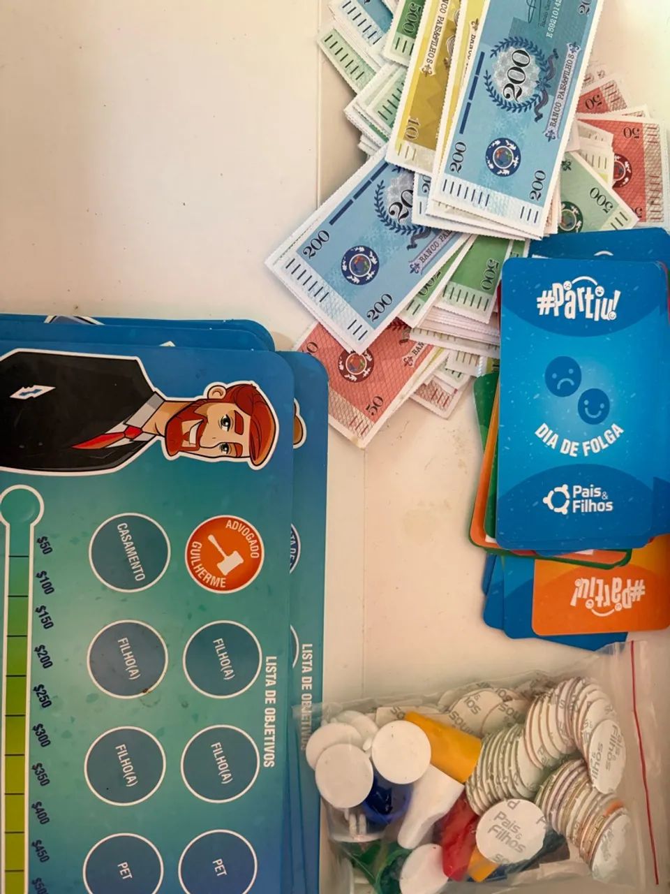 Jogo de Tabuleiro Partiu - Estilo Jogo da Vida - Foto 2