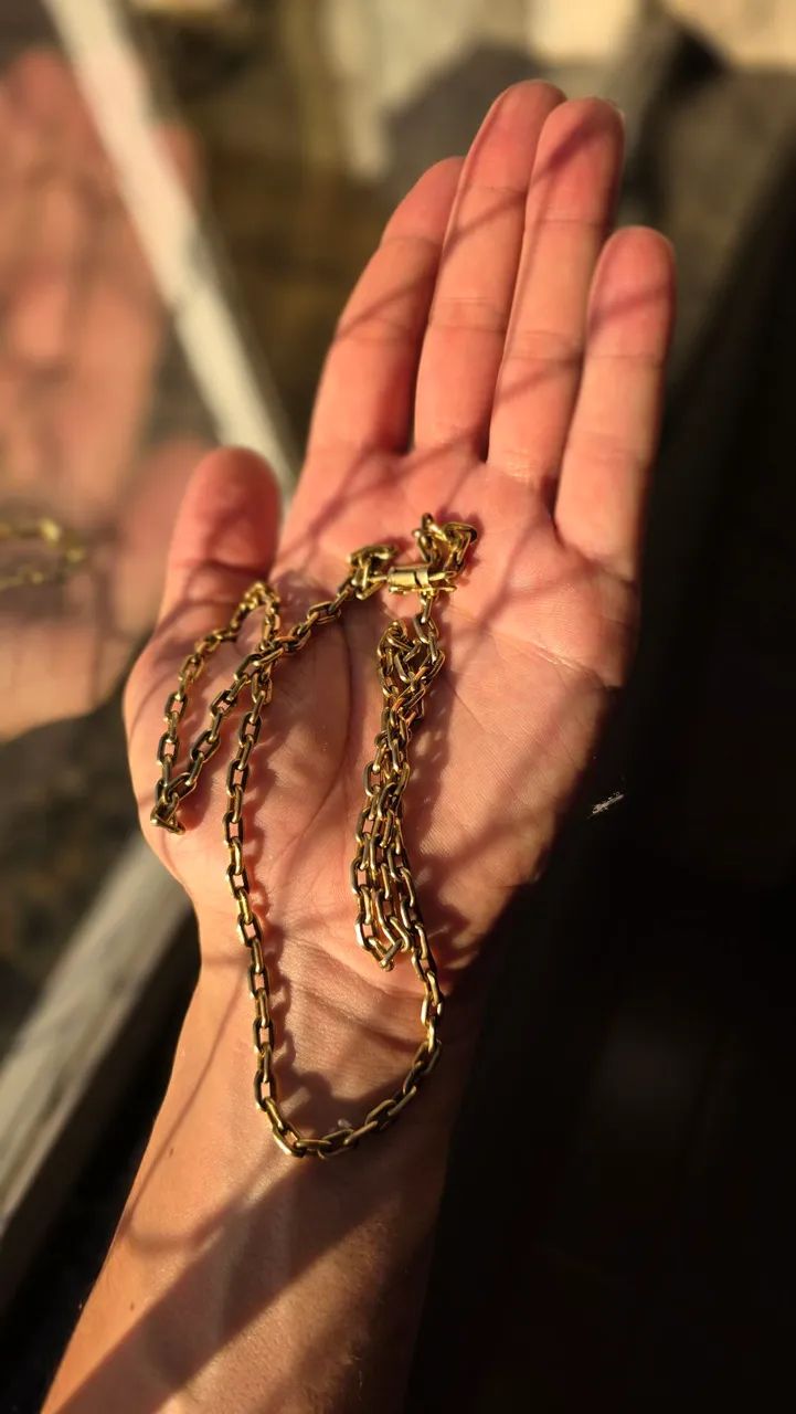 Cordão moeda antiga  - Foto 2