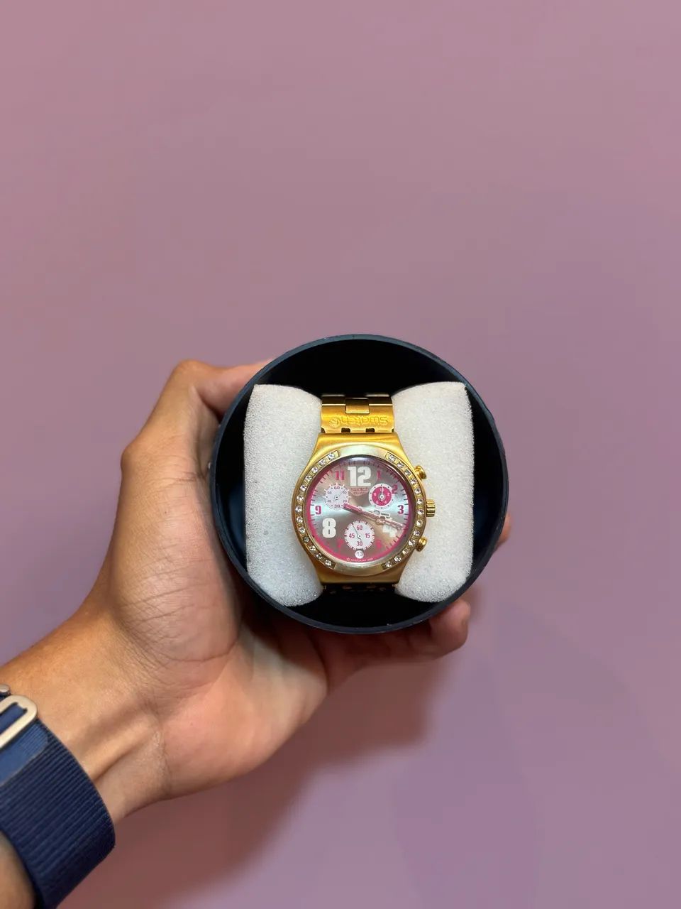Swatch feminino Dourado