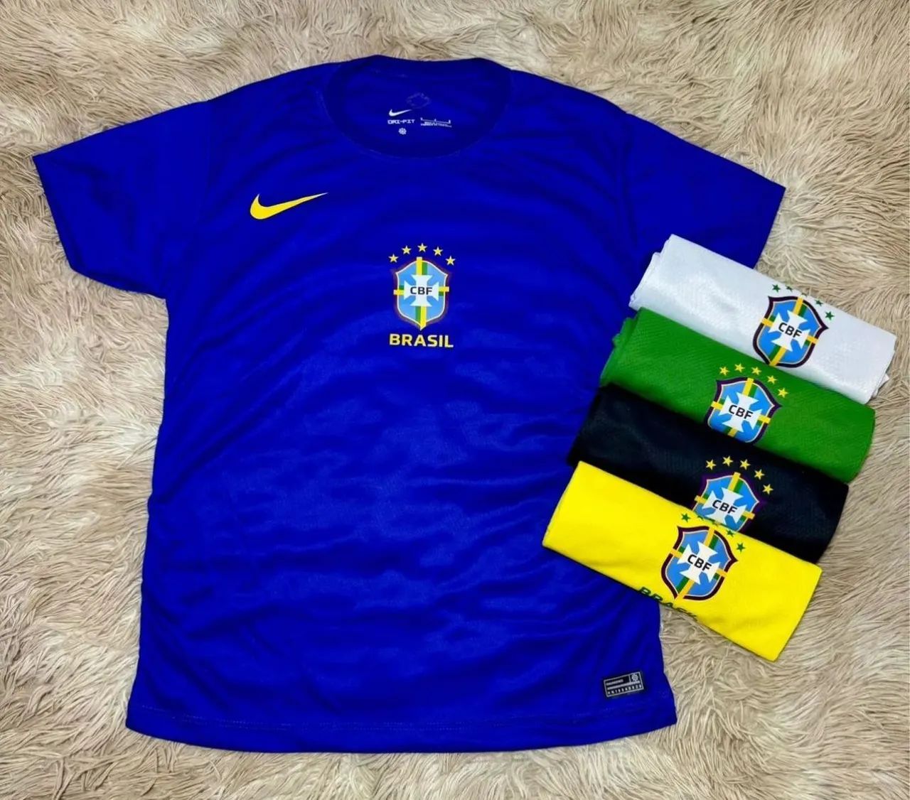 Camisas Brasil dry fit 