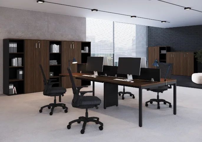  Plataforma Dupla/4 Lugares+Continuação, Armários e Complementos, R$17.549,73! - Foto 2