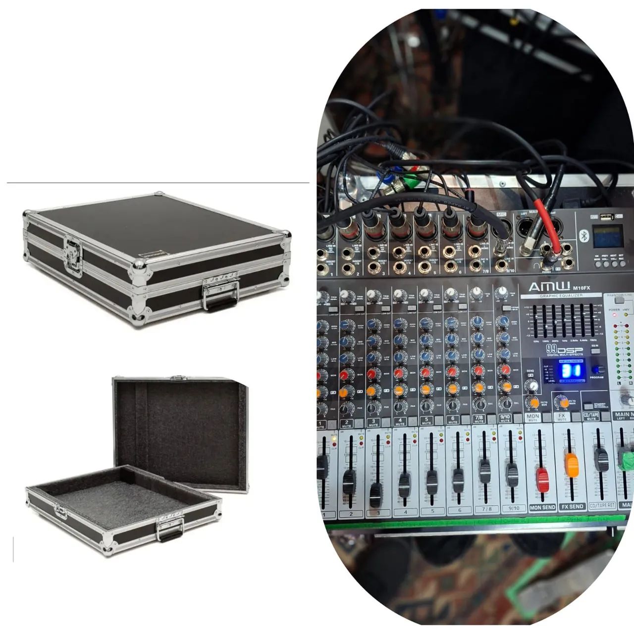VENDO MESA DE SOM + CASE  - Foto 4