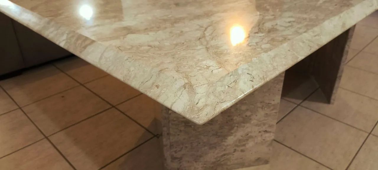 Mesa de Mármore Travertino  - Foto 4