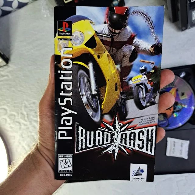 Road Rash Original Longbox Americano - Completo Ps1 - Playstation 1 - Foto 6