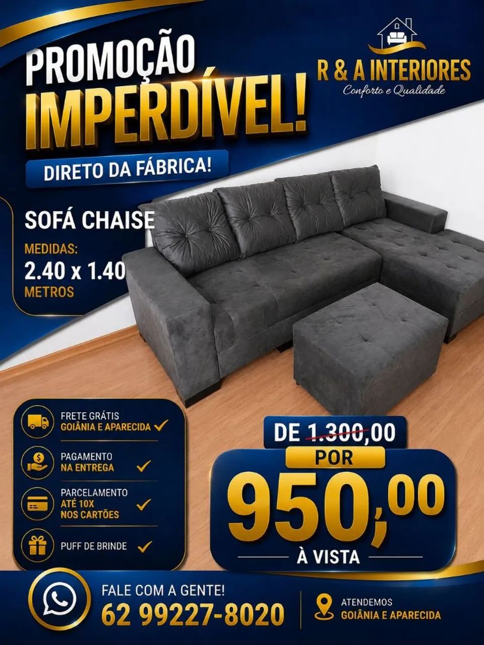 PROMOÇÕES DE SOFA  - Foto 4
