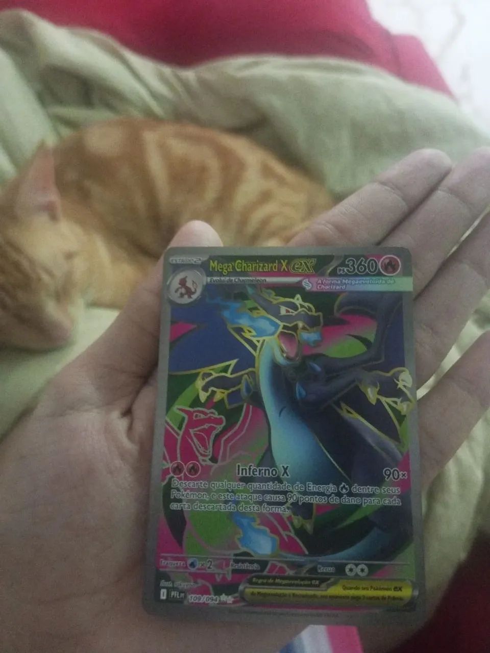 CHARIZARD X EX/CARTA DE POKÉMON RARA - Foto 2