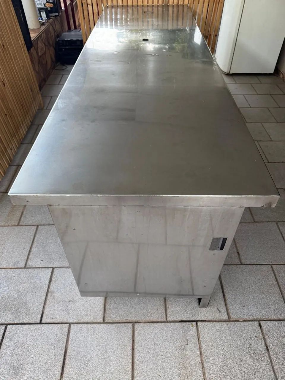  Balcão de Aço Inox Super Reforçado