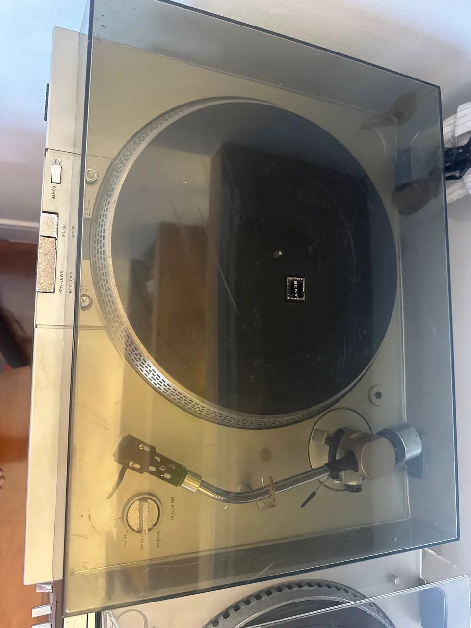 Toca Discos Sony PS-T20BS com Pitch - Foto 5