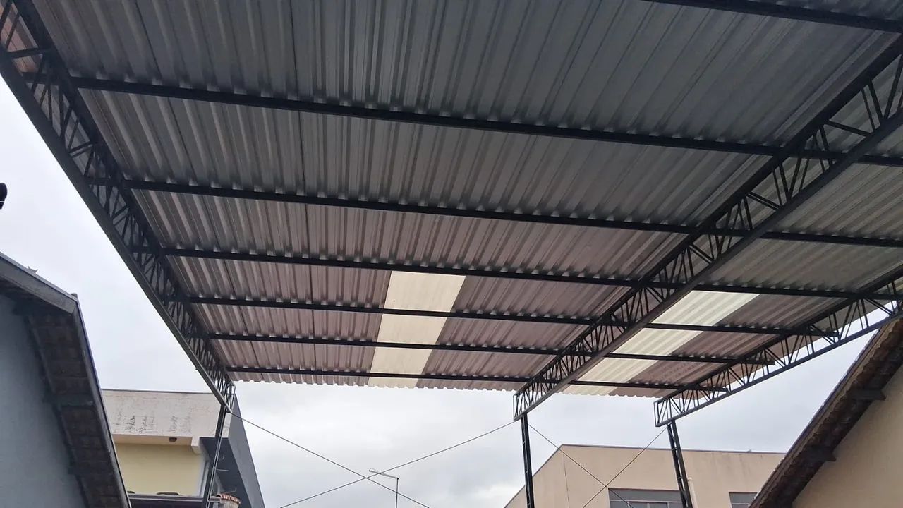 Cobertura metálica  - Foto 5