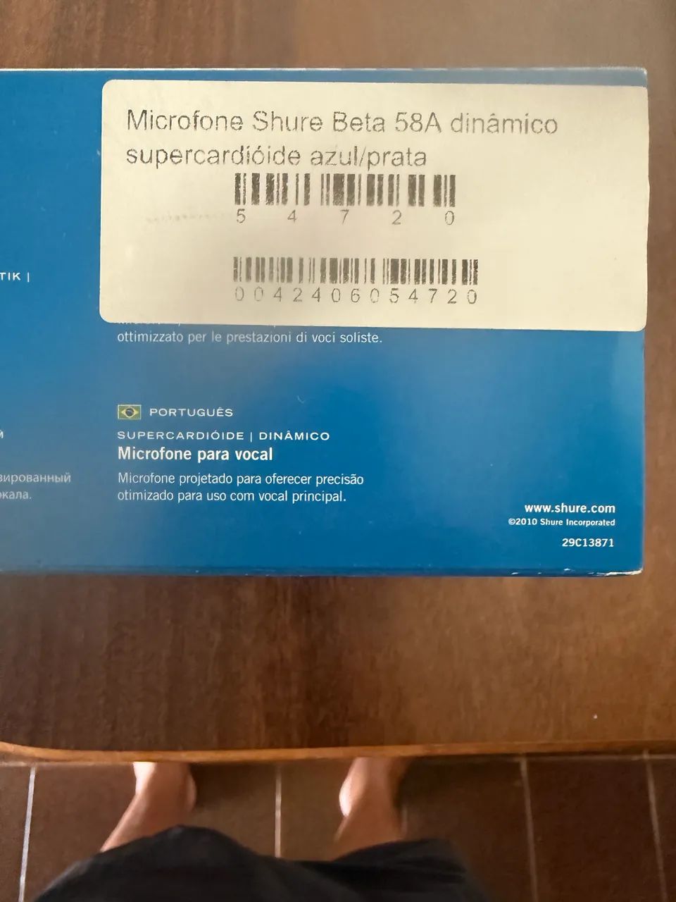 MICROFONE SHURE BETA 58A  - Foto 2