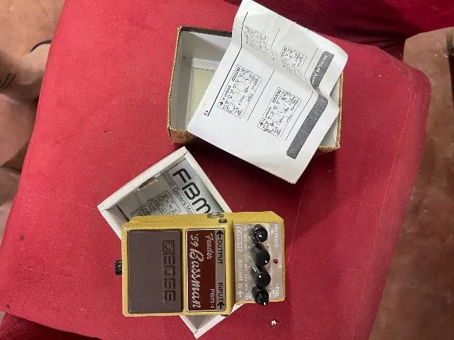 Pedal Boss FBM-1 Fender '59 Bassman Legend Series (Na Caixa Com