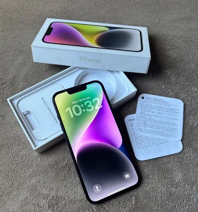Iphone 14 Midnight - 128GB | Impecável + Caixa