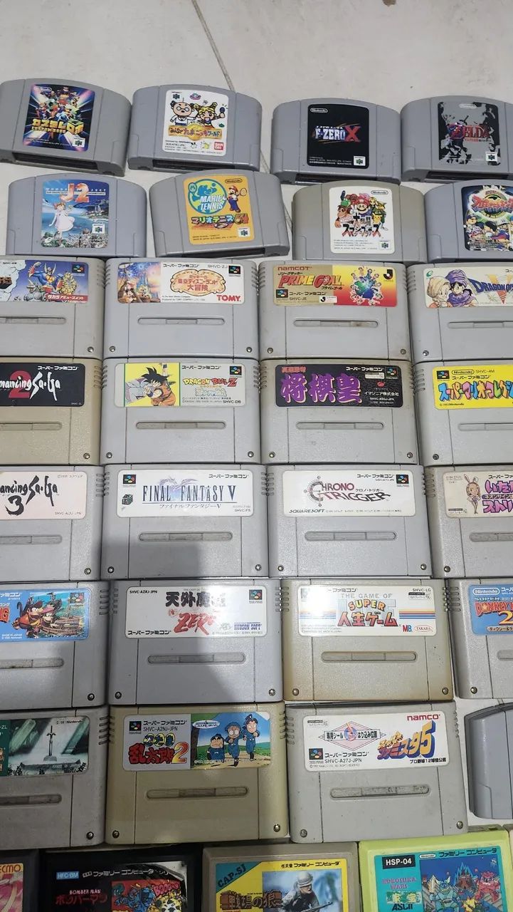 Lote de video game e jogos (snes, dreamcast, n64, super famicom, psp) - Foto 5