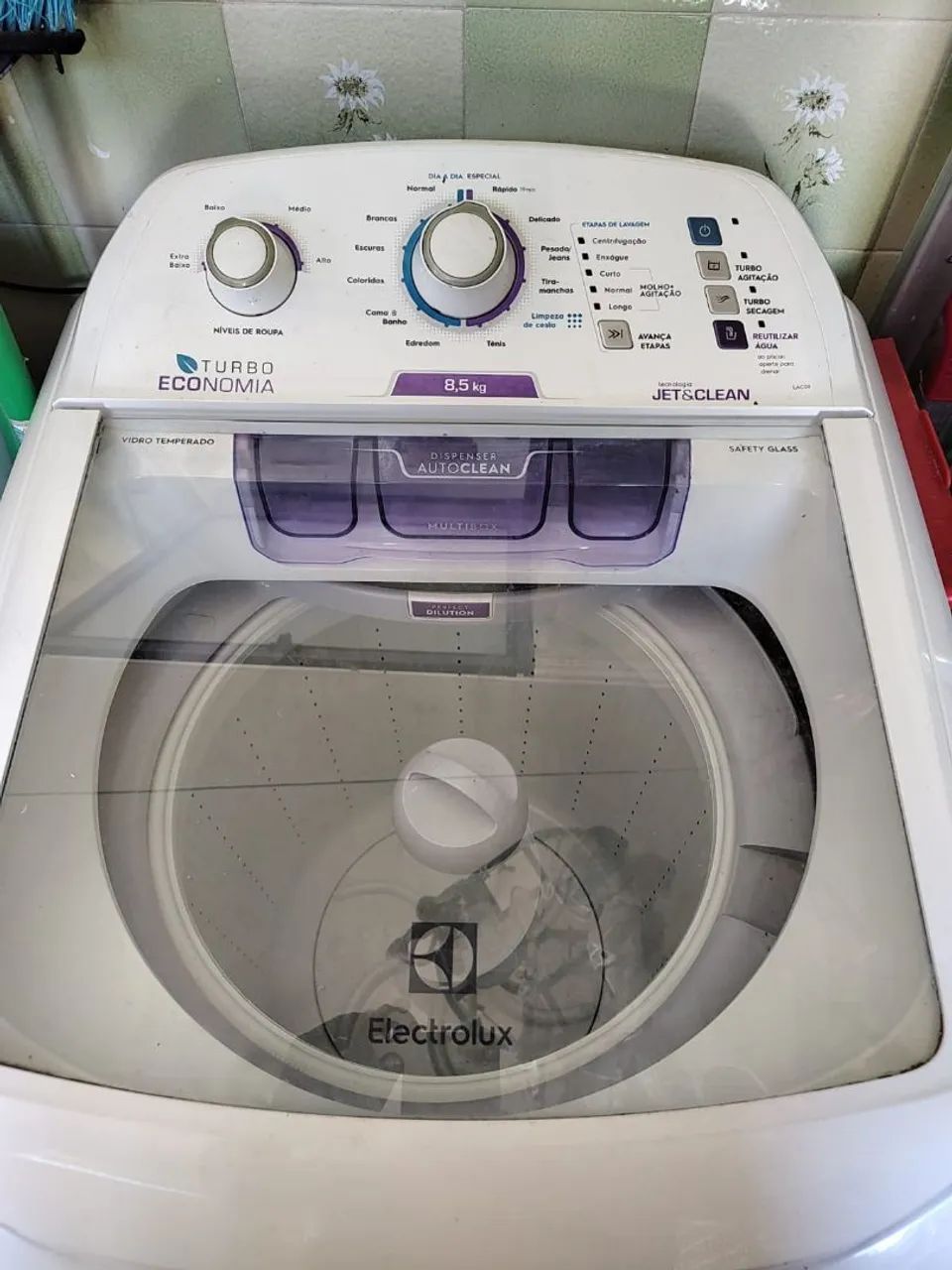 Máquina de Lavar Electrolux 8,5 kilo