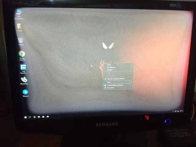 Monitor Samsung 18 polegadas(leia)