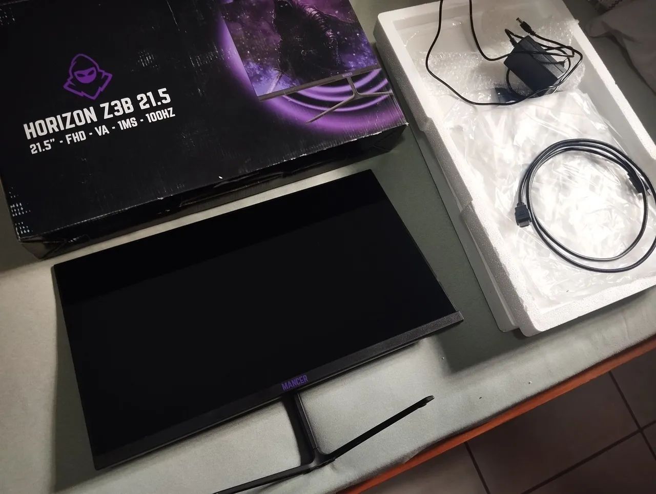 Monitor Gamer Mancer Horizon Z3B, 21.5 Pol, VA, FHD, 1ms, 100Hz, HDMI/VGA, MCR-HZ3BN21-BL2