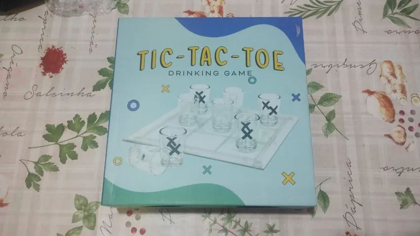 Tabuleiro de vidro Jogo da velha