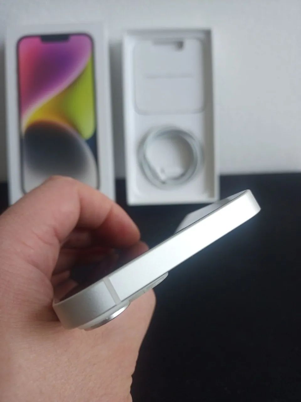 iPhone 14 128GB COMPLETO!!! Aceito Troca - Sem Detalhes - Foto 5
