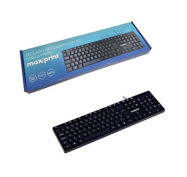 Teclado Com Fio Usb Maxprint 482679462886133765